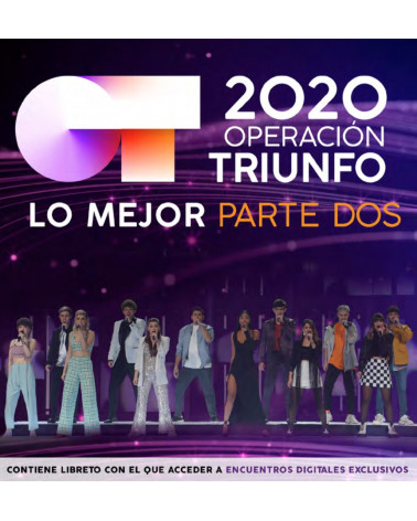 💿 OPERACIÓN TRIUNFO 2023 : LO MEJOR DE (PARTE 1) (CD UNBOXING
