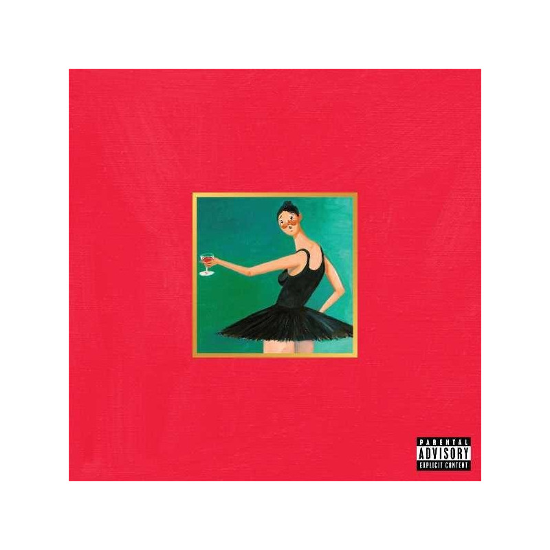 Kanye West 3vinilo My Beautiful Dark Twisted Fantasy