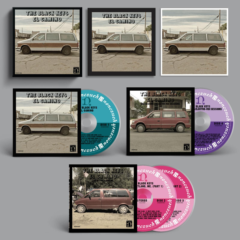 Black Keys - 4CD El Camino (Libro de Fotos+Poster+Litografia)